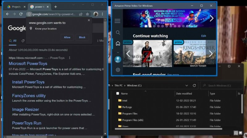 Windows 11에서 창을 항상 맨 위에 고정하는 방법