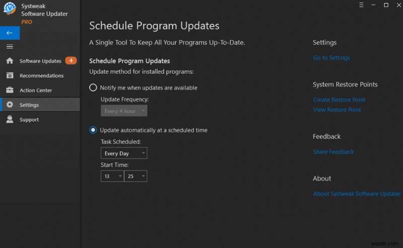 Windows 11에서 자동 업데이트 스케줄러를 설정하는 방법