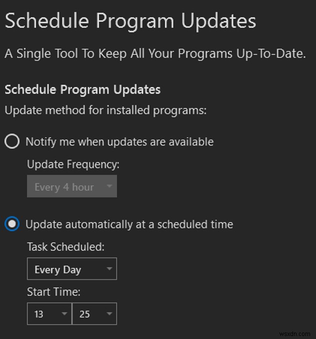 Windows 11에서 자동 업데이트 스케줄러를 설정하는 방법