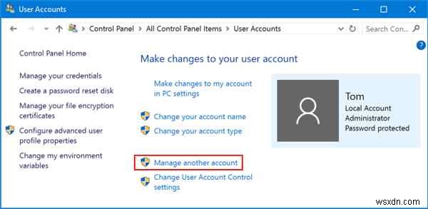 Windows 10에서 사용자 계정 전환하는 방법 총정리