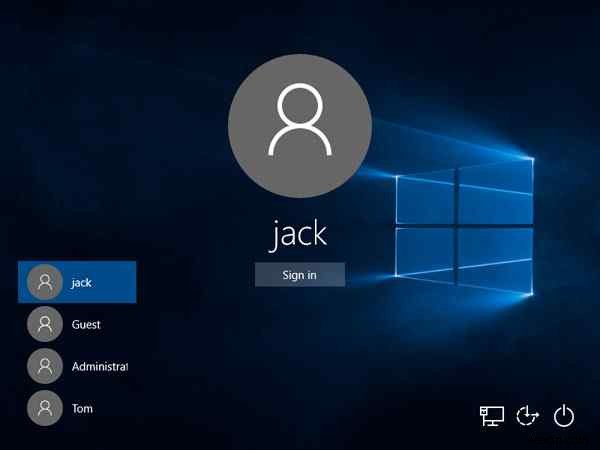 Windows 10에서 사용자 계정 전환하는 방법 총정리