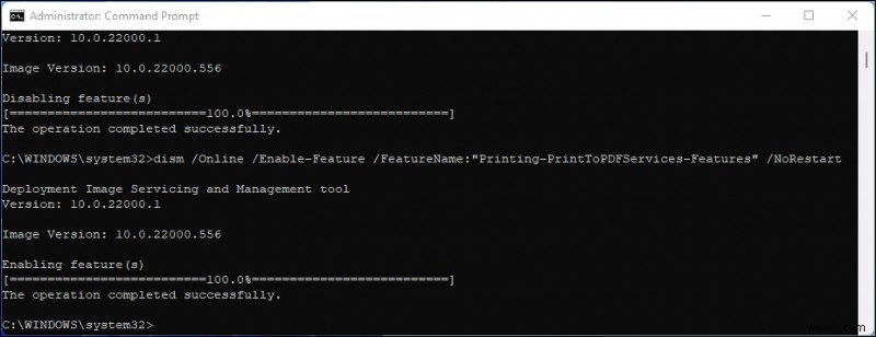 Windows 11/10에서 사라진 PDF로 인쇄 기능 복구하는 방법