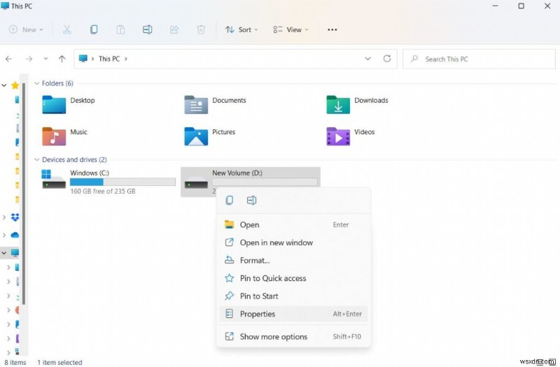 Windows 11/10에서 폴더가 비어 있음 오류를 해결하는 방법