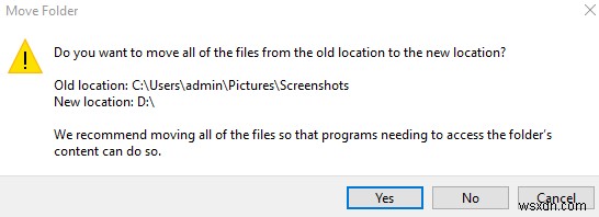 Windows 10/11에서 스크린샷 저장 위치를 변경하는 방법