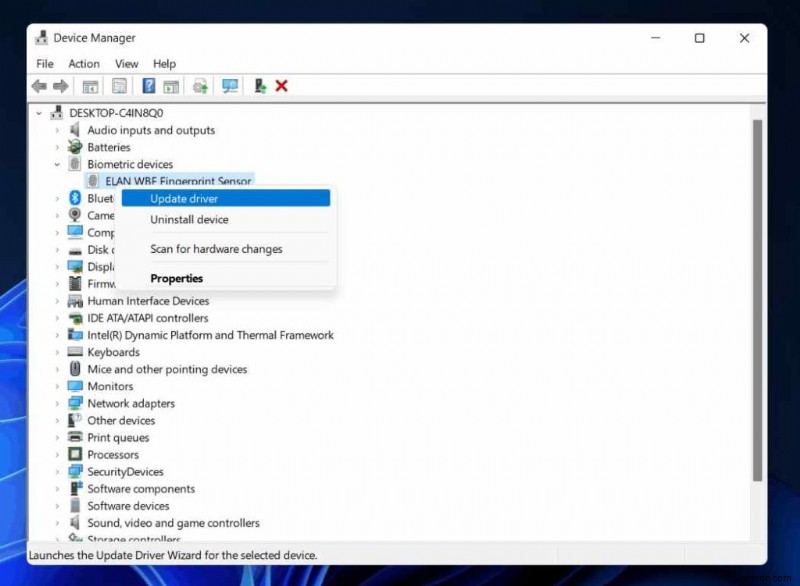 Windows 11 지문 센서가 작동하지 않을 때? 원인과 해결 방법 완벽 정리