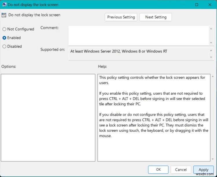 Windows 11 잠금 화면 비활성화하는 방법 총정리