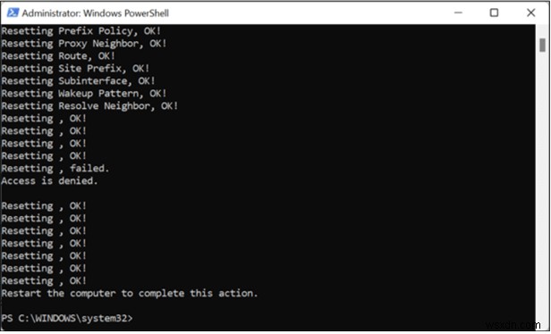 Windows 10/11에서 TCP/IP 스택을 재설정하는 방법: 인터넷 연결 오류 해결 가이드