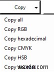 PC에서 이미지의 HTML 16진수(Hex) 색상 코드를 찾는 완벽 가이드