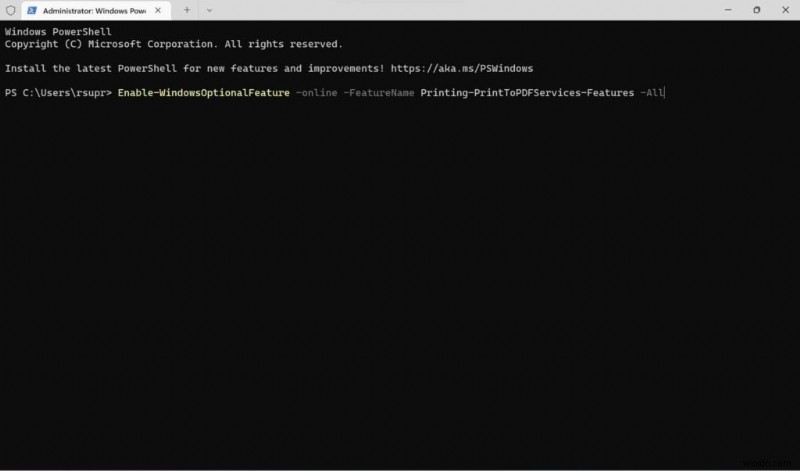 Windows 11에서 Microsoft Print to PDF가 작동하지 않을 때 해결하는 방법