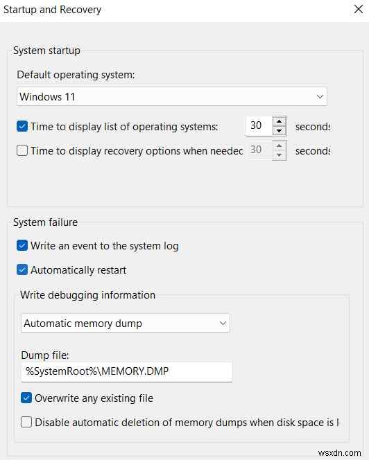 Windows 11에서 게임 실행 시 갑자기 재부팅되는 문제 해결 방법 총정리