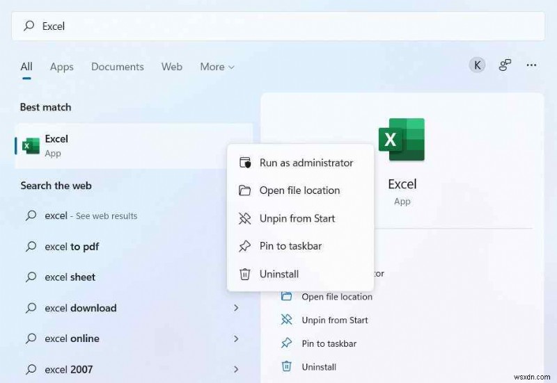 Windows 11에서  Excel을 실행할 메모리가 부족합니다  오류 해결하는 7가지 방법
