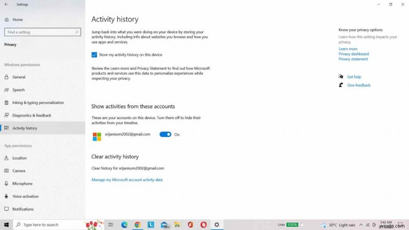 Windows 10 PC에서 활동 기록 확인하는 방법 완벽 정리