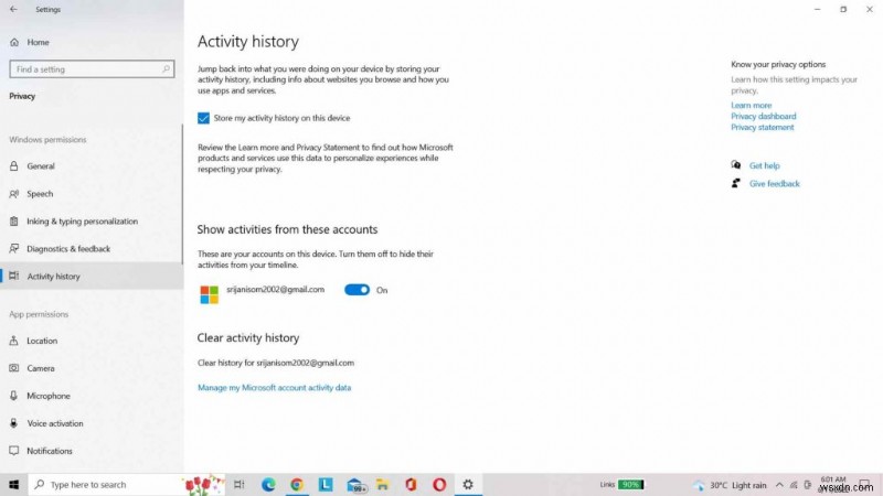 Windows 10 PC에서 활동 기록 확인하는 방법 완벽 정리