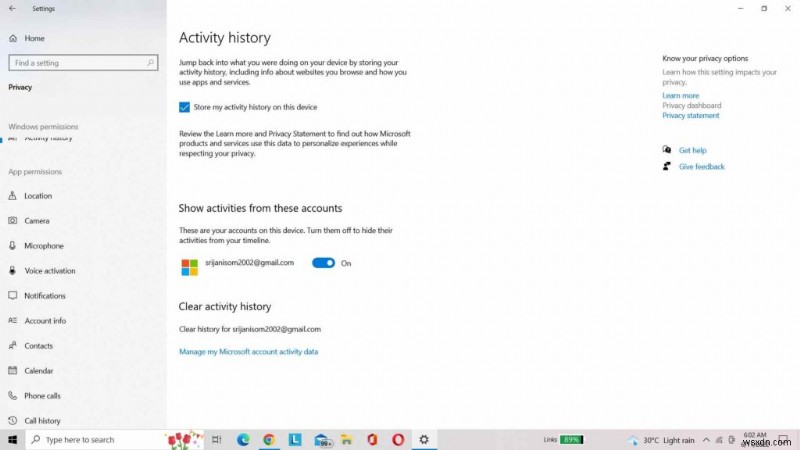 Windows 10 PC에서 활동 기록 확인하는 방법 완벽 정리