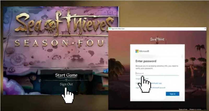 PC에서 Sea of Thieves 서비스를 일시적으로 사용할 수 없습니다 오류 해결 방법