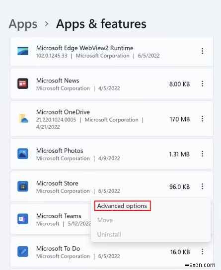 Windows 11 업그레이드 후 기본 앱이 작동하지 않을 때 해결하는 방법