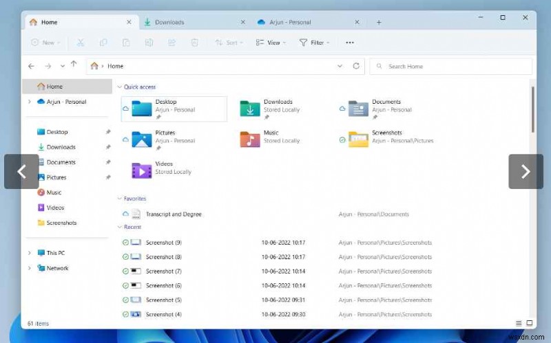 Windows 11(2022) 파일 탐색기 탭 기능 활성화 방법 완벽 가이드
