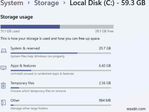 Windows 11에서 폴더 저장소 사용량 확인하는 3가지 방법