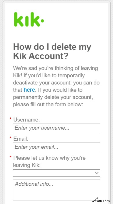 Kik 계정 영구 삭제 방법 총정리: 2022년 최신 가이드