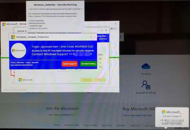 Windows Defender 보안 경고 사기 팝업, 완벽하게 제거하는 방법