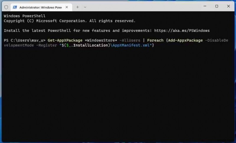 Windows 11에서 Microsoft Store 오류 0x80131505 해결하는 방법 총정리