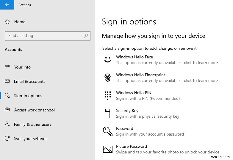 Windows Hello Face 호환 카메라를 찾을 수 없을 때 해결하는 4가지 방법