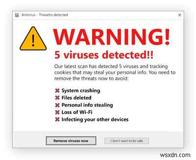 스케어웨어(Scareware)란 무엇이며 Windows PC에서 제거·예방하는 방법