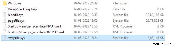 Windows의 Swapfile.sys란 무엇이며 삭제할 수 있을까?