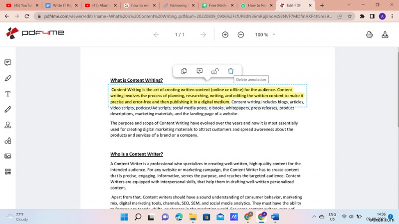 PDF 하이라이트 제거하는 방법 총정리 | 온라인·오프라인 도구 활용법
