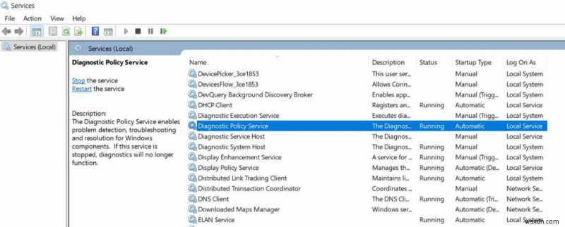 Windows 11 진단 정책 서비스(Diagnostic Policy Service) 높은 CPU·메모리 사용량 문제 해결 방법