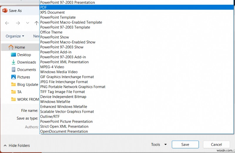 Windows 11/10/8/7에서 파워포인트를 PDF로 변환하는 4가지 방법