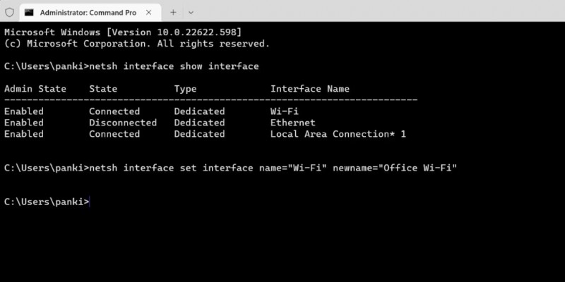 Windows 11에서 네트워크 어댑터 이름 변경하는 3가지 방법