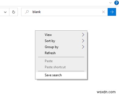 Windows 파일 탐색기 검색 결과를 저장해 두고 나중에 다시 활용하는 방법