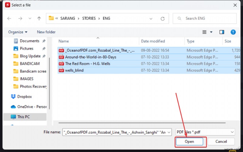 Windows 11/10에서 한 번에 여러 PDF 파일을 여는 3가지 방법