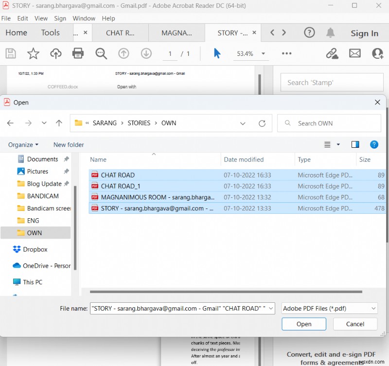 Windows 11/10에서 한 번에 여러 PDF 파일을 여는 3가지 방법