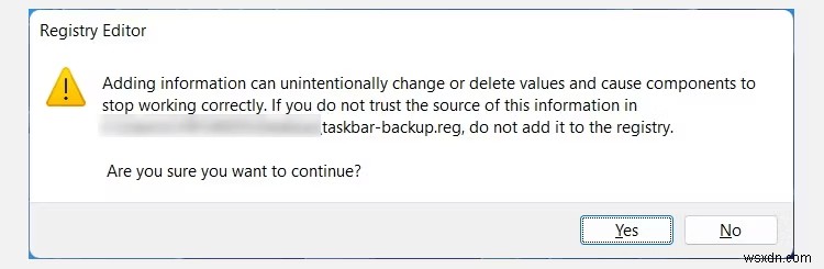 Windows 작업 표시줄 고정 항목 백업 및 복원하는 완벽 가이드