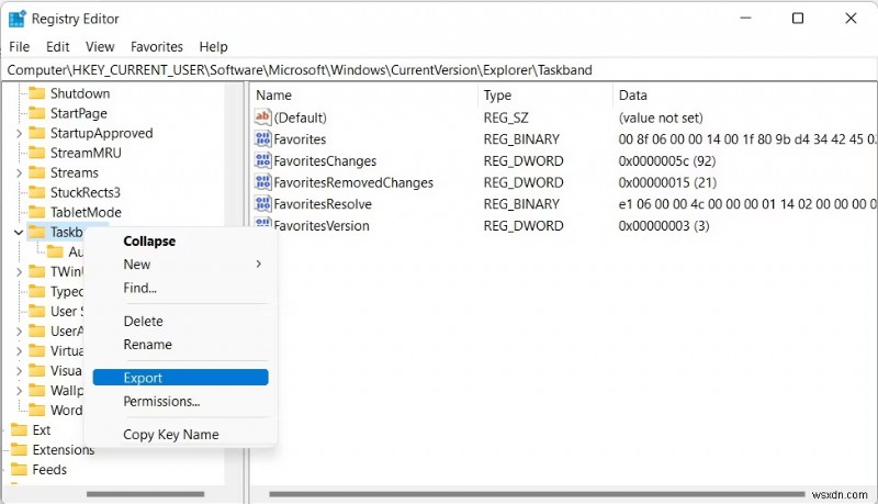 Windows 작업 표시줄 고정 항목 백업 및 복원하는 완벽 가이드