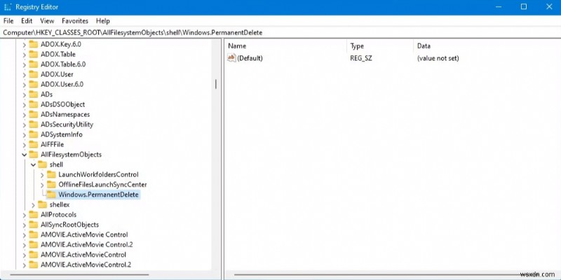 Windows 컨텍스트 메뉴에  영구 삭제  옵션 추가하는 방법