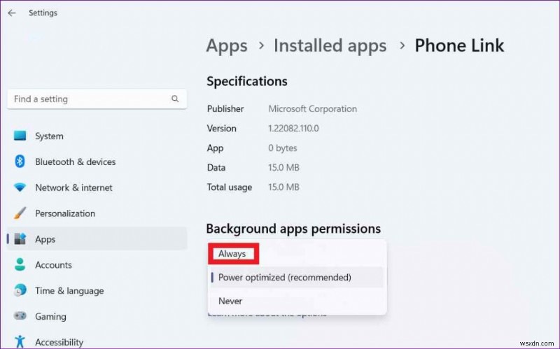 Windows 11에서 Microsoft Phone Link 앱이 작동하지 않을 때 해결하는 6가지 방법