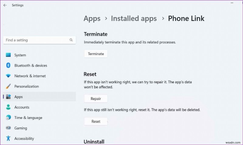 Windows 11에서 Microsoft Phone Link 앱이 작동하지 않을 때 해결하는 6가지 방법