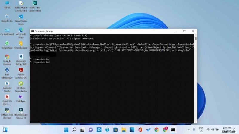 명령 프롬프트·PowerShell에서 Chocolatey로 앱 설치하는 방법 완벽 가이드