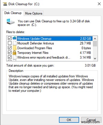 Windows 10 업데이트 중 디스크 공간 부족 오류, 이렇게 해결하세요