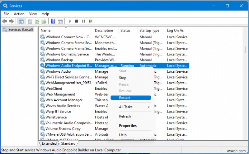 Windows 11/10 오디오 서비스가 응답하지 않습니다 오류 완벽 해결 가이드