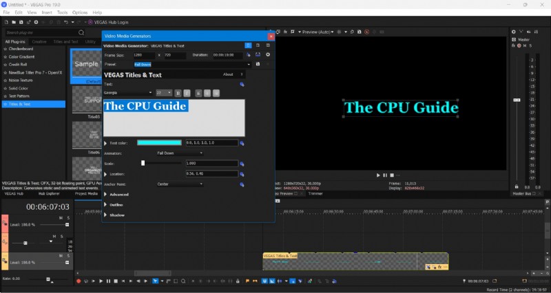 소니 베가스 프로(Sony Vegas Pro)에서 글꼴이 작동하지 않을 때 해결 방법 [완벽 가이드]