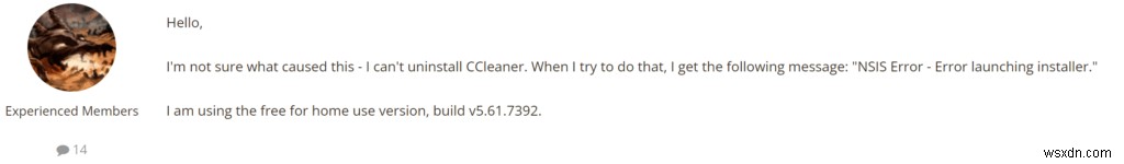 Windows 11/10/8에서 CCleaner가 삭제되지 않을 때 해결 방법