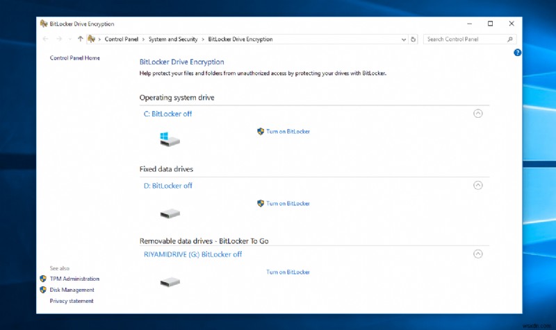BitLocker 시작하기 – Windows 10에 내장된 전체 디스크 암호화 도구 완벽 가이드