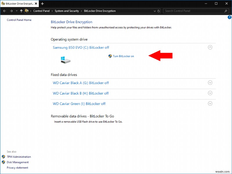BitLocker 시작하기 – Windows 10에 내장된 전체 디스크 암호화 도구 완벽 가이드