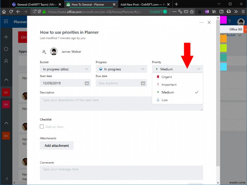 Microsoft Planner 우선 순위 기능 활용법: 작업 관리 효율 높이기
