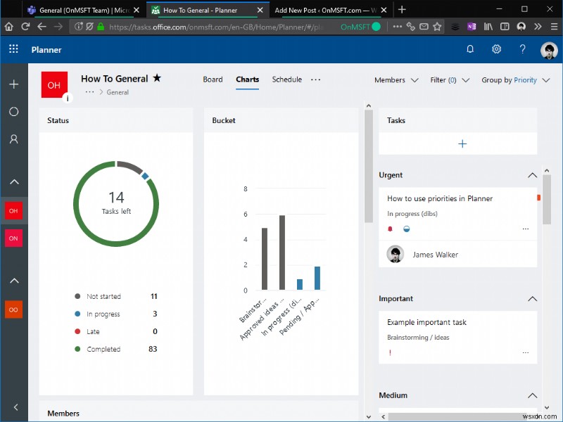 Microsoft Planner 우선 순위 기능 활용법: 작업 관리 효율 높이기