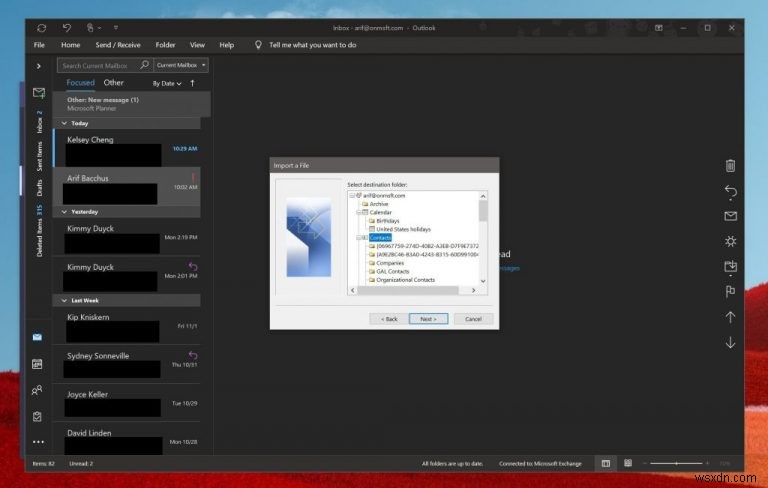Windows 10에서 Outlook에 연락처 추가하는 방법 총정리